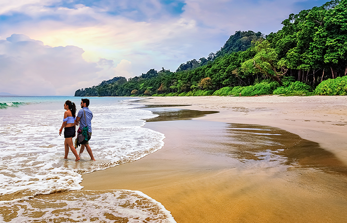 Ramnagar Beach in neil island