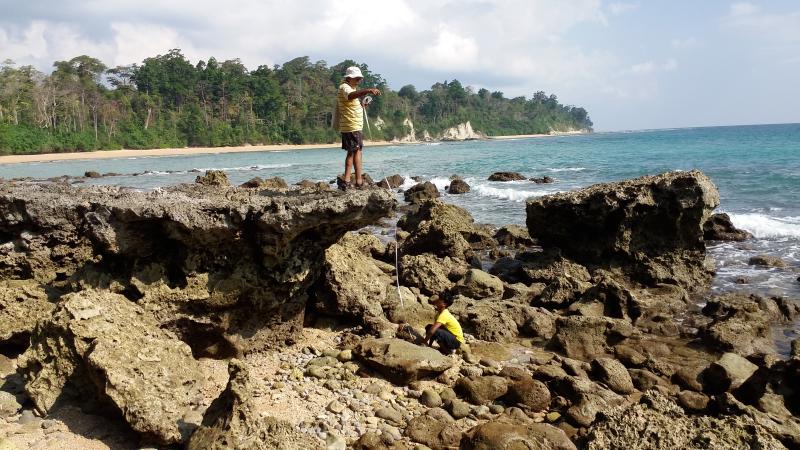 Sitapur Beach in neil island