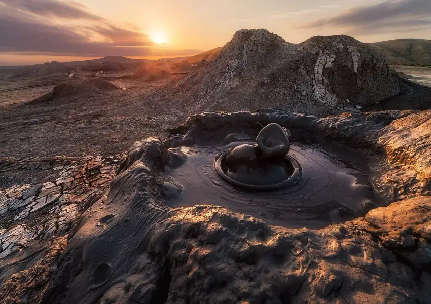Mud Volcano at Baratang Island