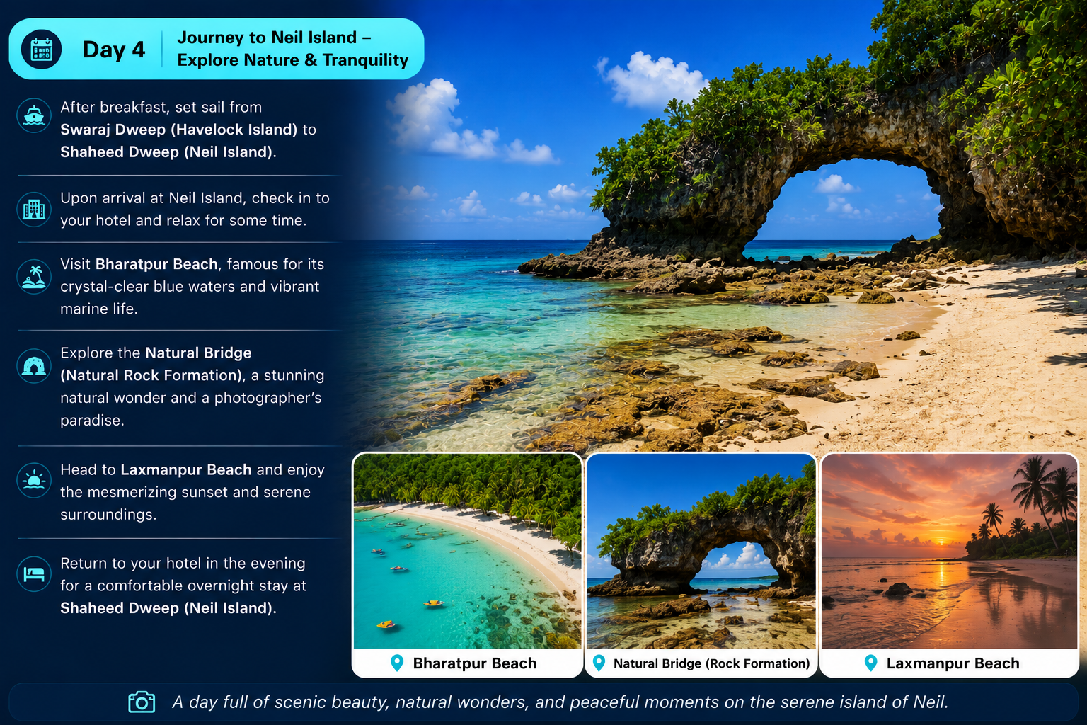 5 Nights 6 Days Day fourth Trip