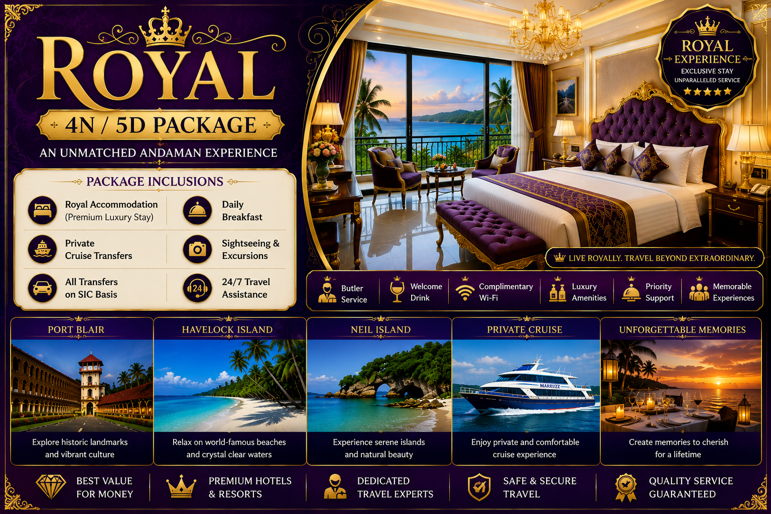 Royal 4N 5D Andaman Tour Package